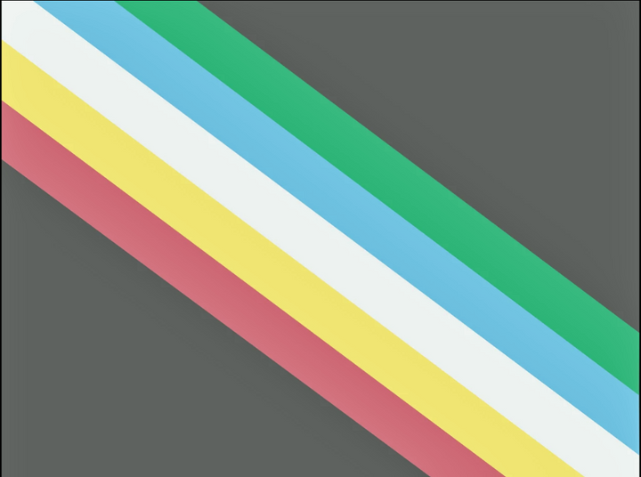 Disability pride flag 5ft x 3ft with two eyelets