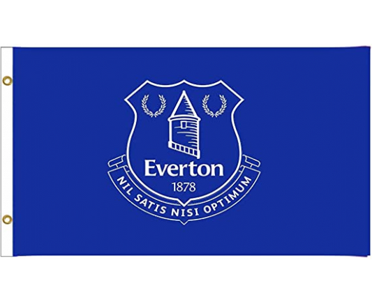 Everton football club official flag 5ft x 3ft