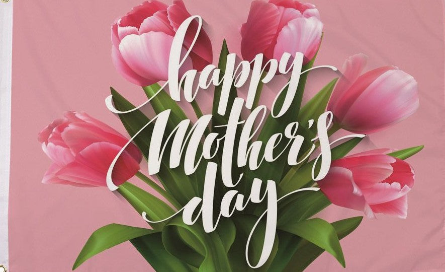 Mothers day flag 5ft x 3ft with eyelets