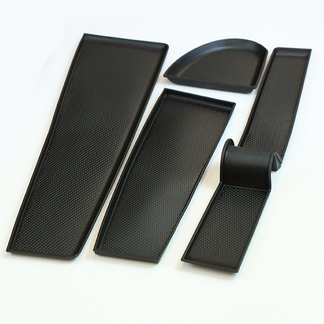 For Ford Transit Custom MK2 Rubber Door Liner Pocket Inserts – Stylish Protection for Your Van's Interior