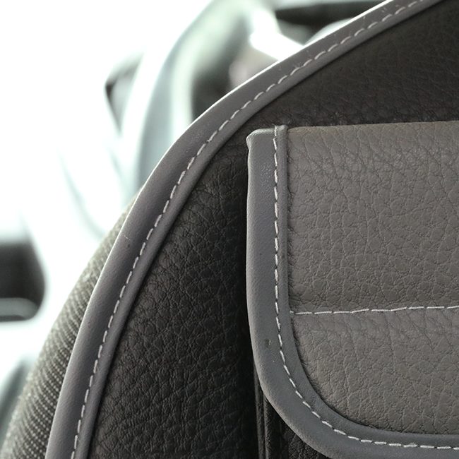 For Ford Transit Custom Leatherette Captain Seat Back Organiser Campervan Storage - Van-X