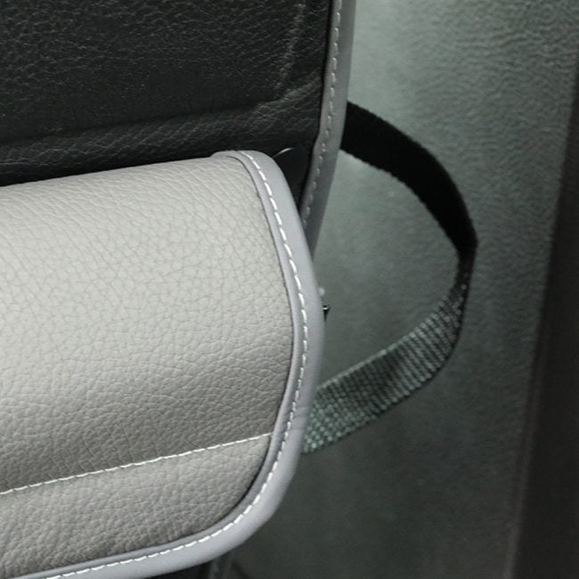 For Ford Transit Custom Leatherette Captain Seat Back Organiser Campervan Storage - Van-X