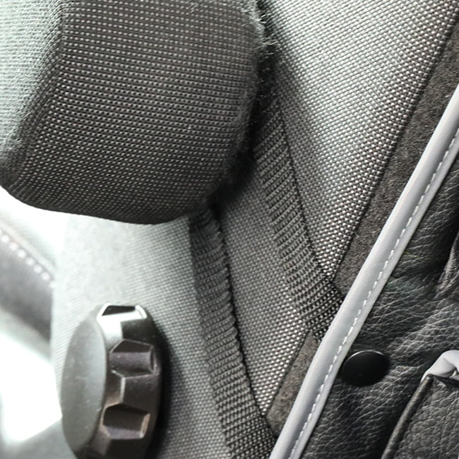 For Ford Transit Custom Leatherette Captain Seat Back Organiser Campervan Storage - Van-X
