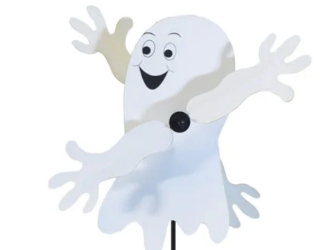 Baby Ghost ground spinner 27.5" high
