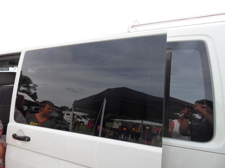 For VW T5 Fixed Side Window Conversion Glass – Limo/Tinted Privacy Glass | Van-X