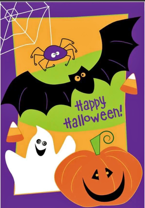 Halloween banner flag 36" x 52"