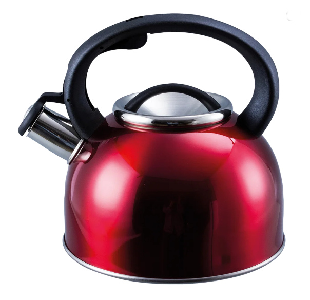 Liberty 2.5litre whistling kettle RED