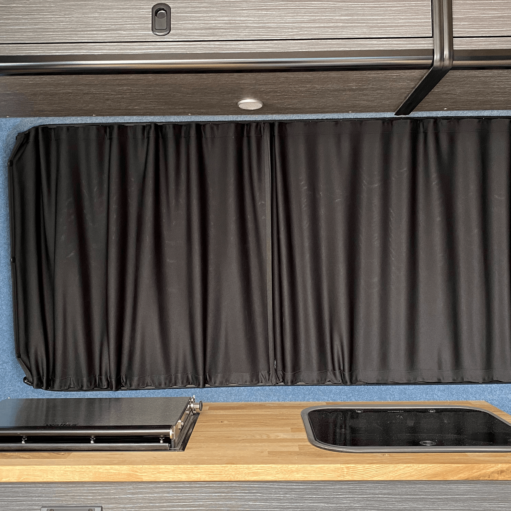 For MAN TGE /New Crafter Premium 1 x Side Window Curtains | Van-X