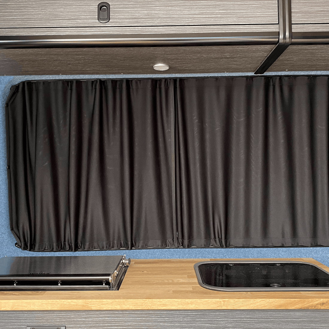 For MAN TGE /New Crafter Premium 1 x Side Window Curtains | Van-X