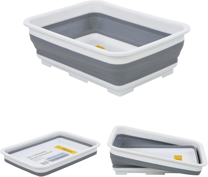 Marko outdoors collapsible 10L washing up bowl for caravan campervan and motorhome