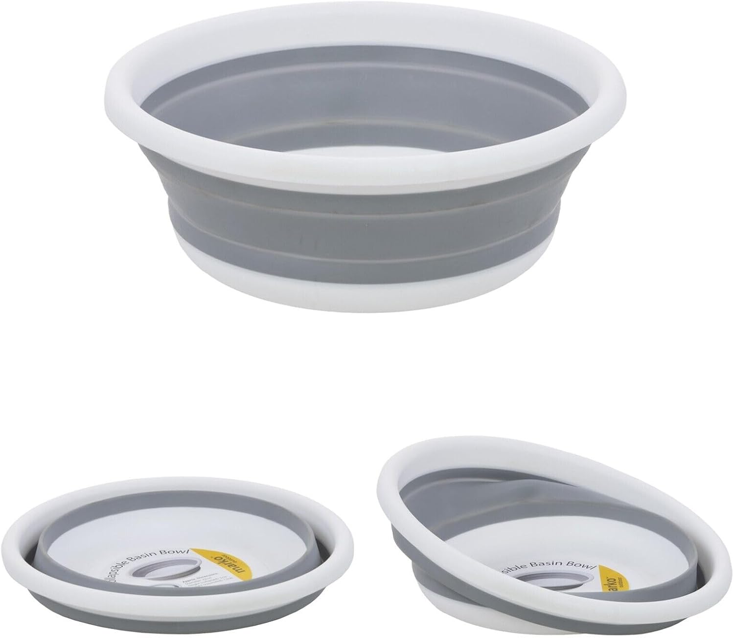 Marko outdoors collapsible 9L basin bowL for caravan campervan and motorhome