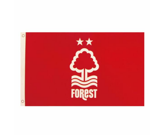 Nottingham forest flag 5ft x 3ft