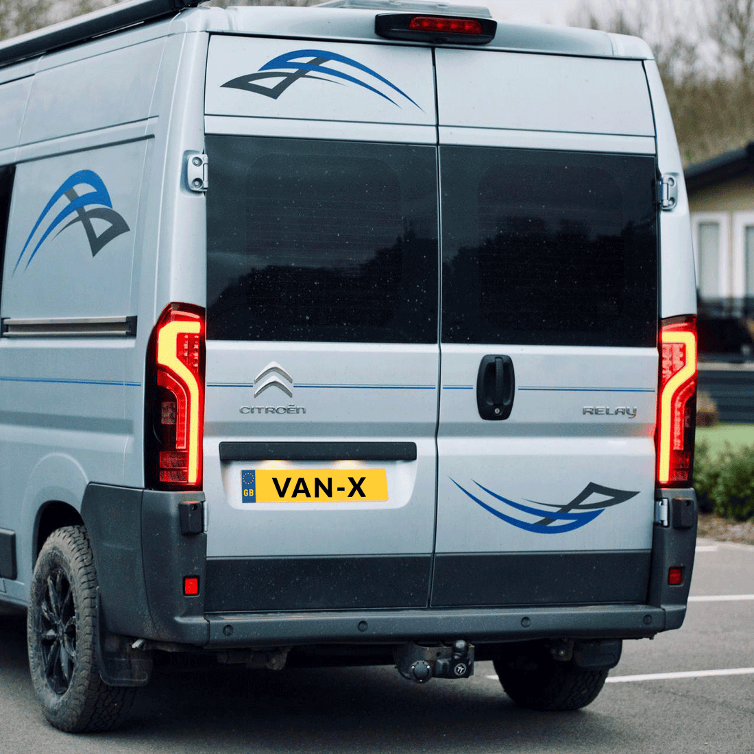 For Peugeot Boxer Full LED Rear Light Cluster | Tail Light, Rear Light Unit, Smoked LED Replacement | Van-X