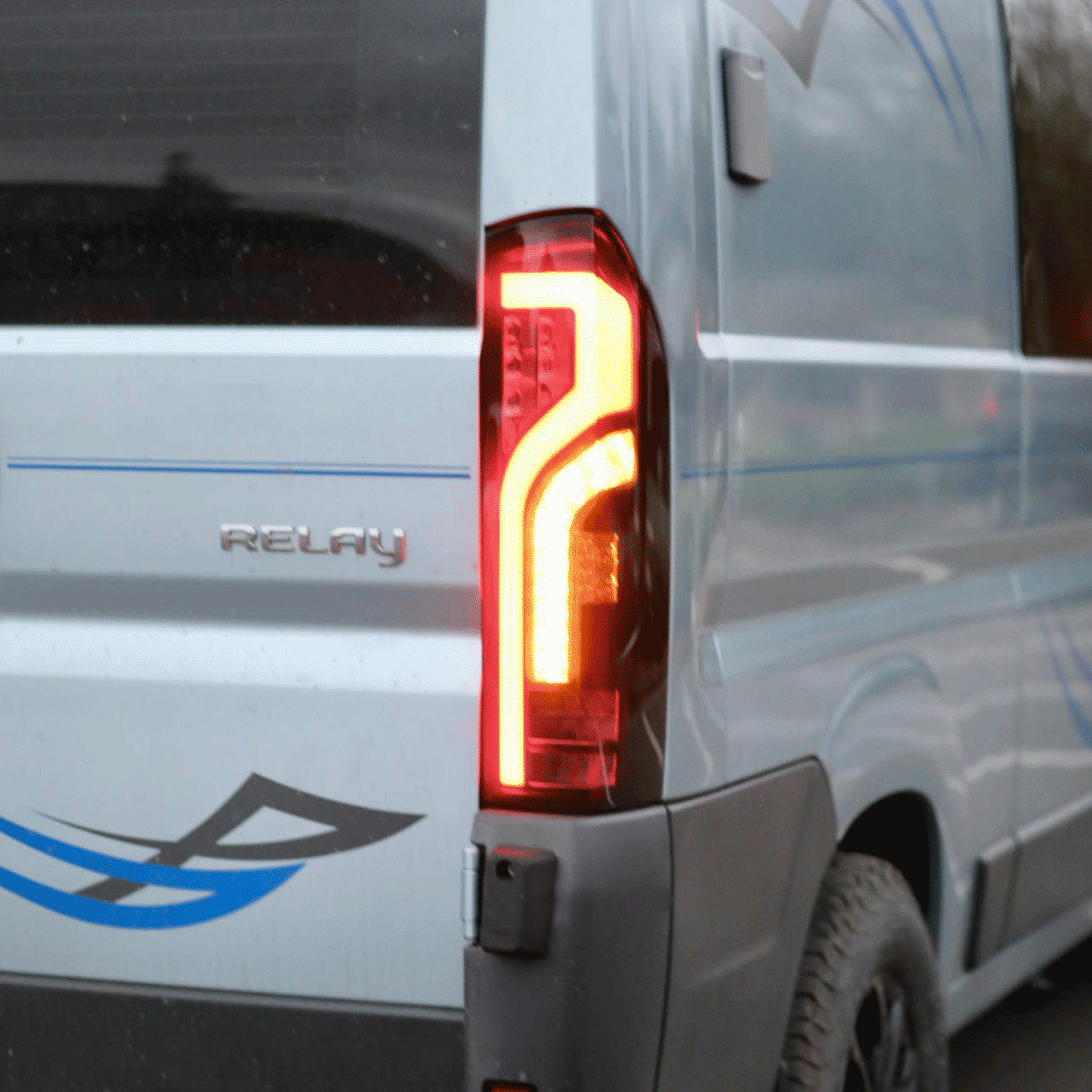 For Peugeot Boxer Full LED Rear Light Cluster | Tail Light, Rear Light Unit, Smoked LED Replacement | Van-X