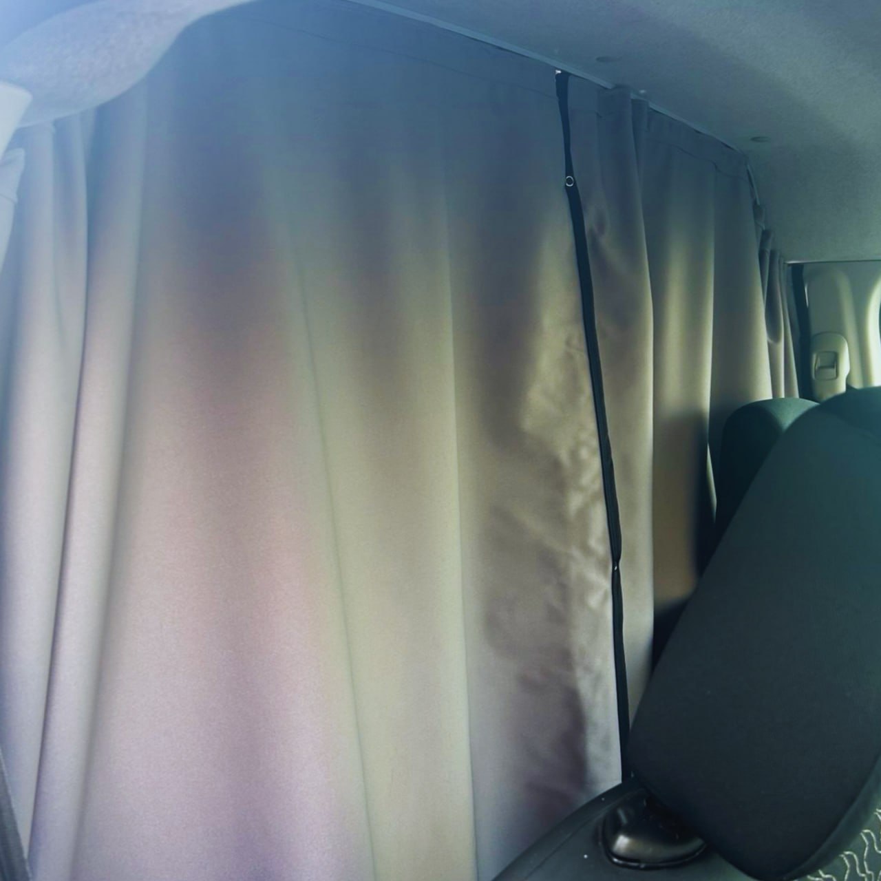 For VW T3 Transporter Cab Divider Curtain Kit with Rail Premium Quality - Van-X