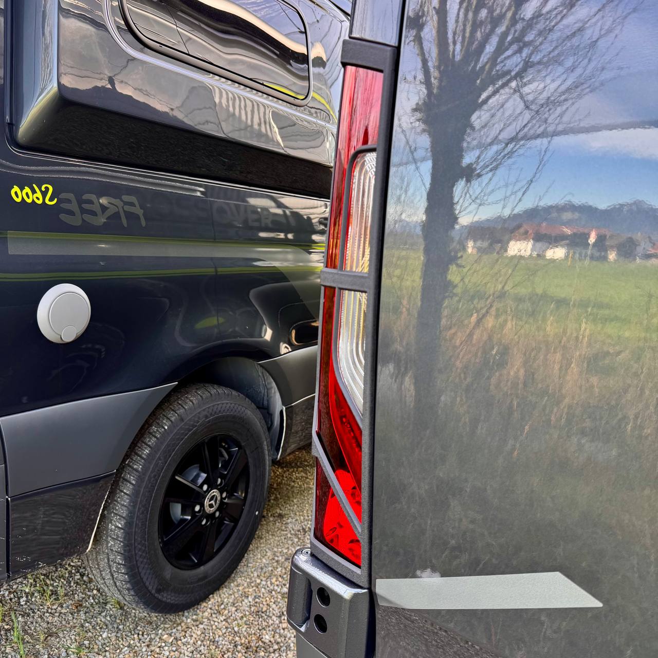 For Mercedes-Benz Sprinter Dodge 907 Rear Light Guards | Tail Light Protectors for Sprinter Vans – Van-X