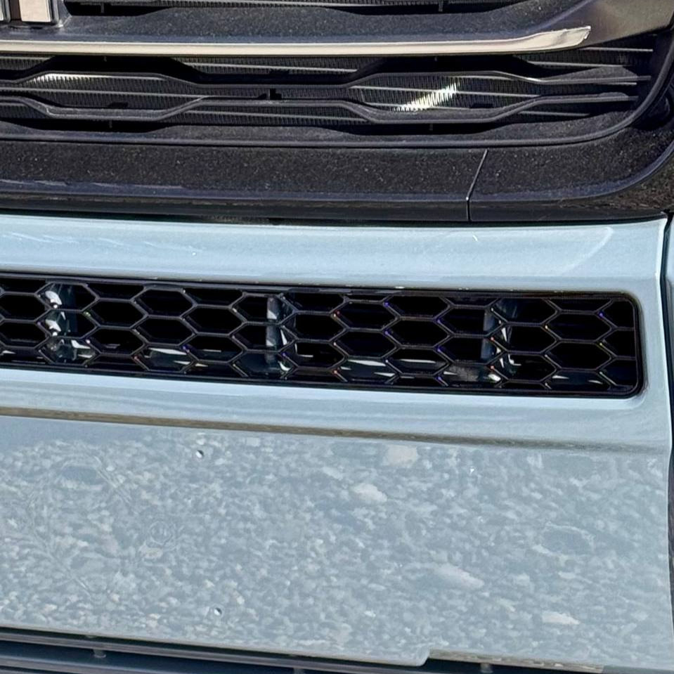 For Fiat Ducato Bumper Honeycomb Grille | Gloss Black Front Styling Upgrade | Non Parking Sensor Version | Van-X