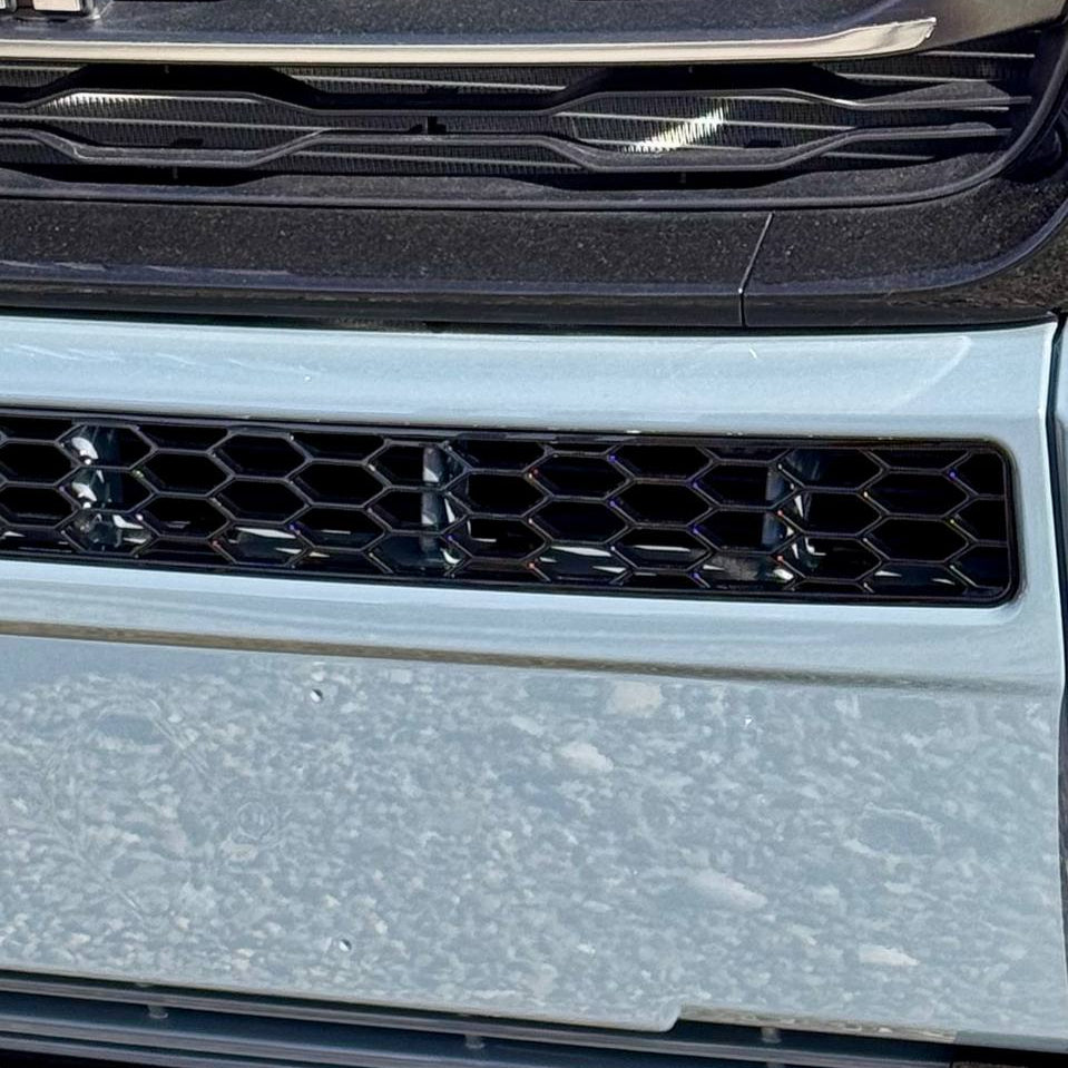 For Citroën Relay Bumper Honeycomb Grille | Gloss Black Front Styling Upgrade | Non Parking Sensor Version | Van-X