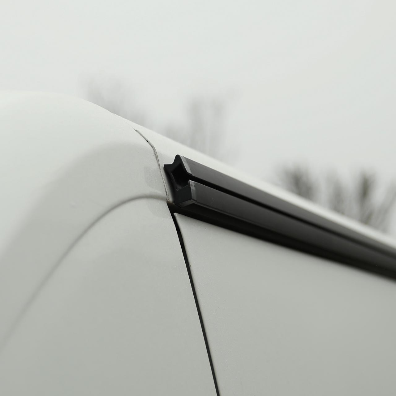 For Peugeot Boxer Campervan Black Awning Rails – Drive-Away & Reimo Compatible | Van-X