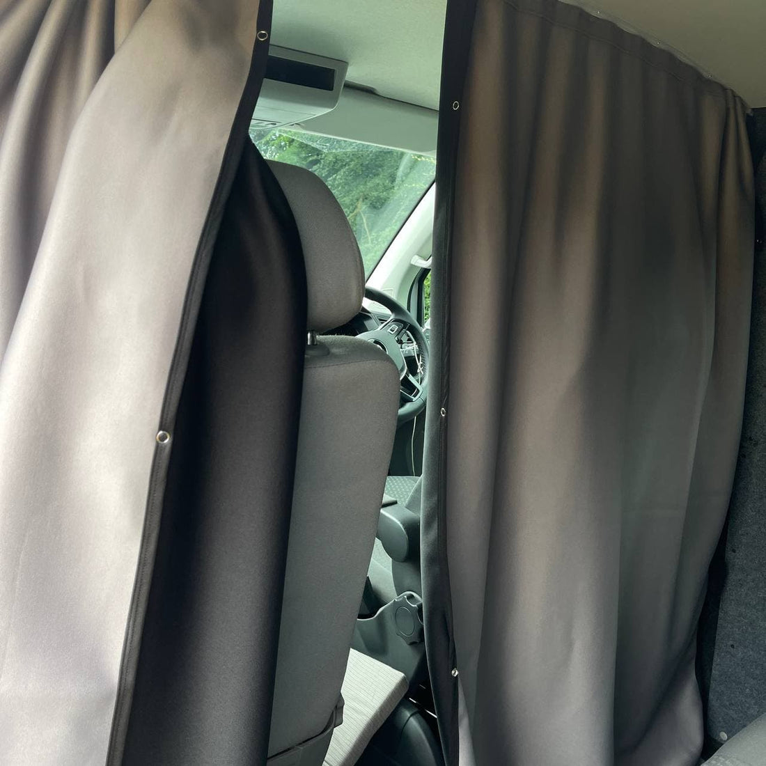 For Citroën Relay Cab Divider Curtain Kit with Rail Premium Quality  - Van-X