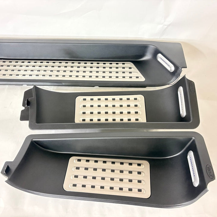For VW T5 / T5.1 Set of 3 Caravelle Style Full Step LED Light Transporter Logo | Van-X