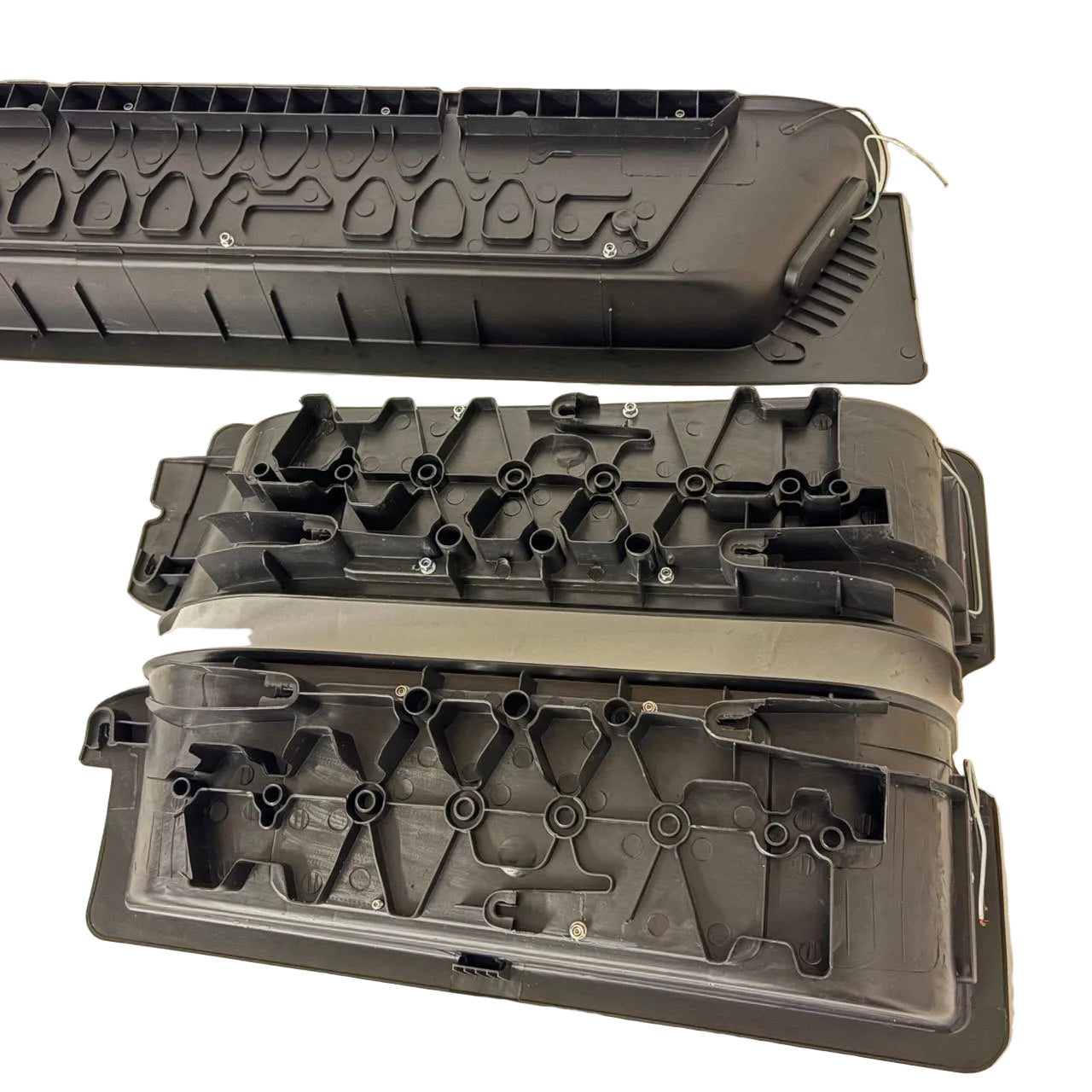 For VW T6.1 Set of 3 Caravelle Style Full Step LED Light Transporter Logo | Van-X