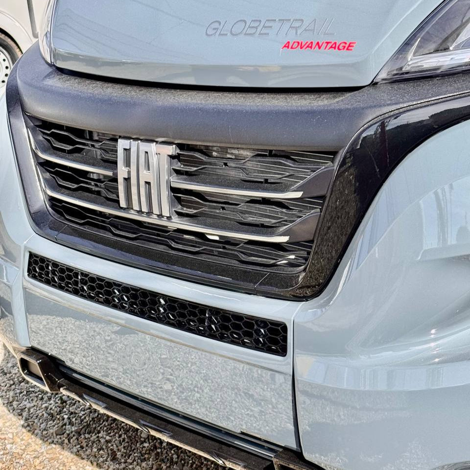 For Vauxhall Movano Bumper Honeycomb Grille | Gloss Black Front Styling Upgrade | Non Parking Sensor Version | Van-X