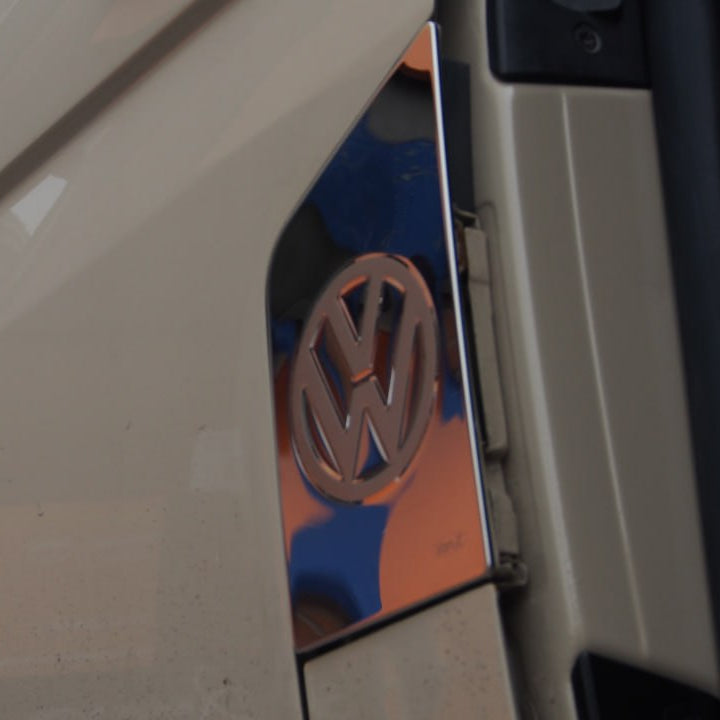 For VW T6 Transporter Fuel Cap Flap Cover – Chrome Trim | Van-X