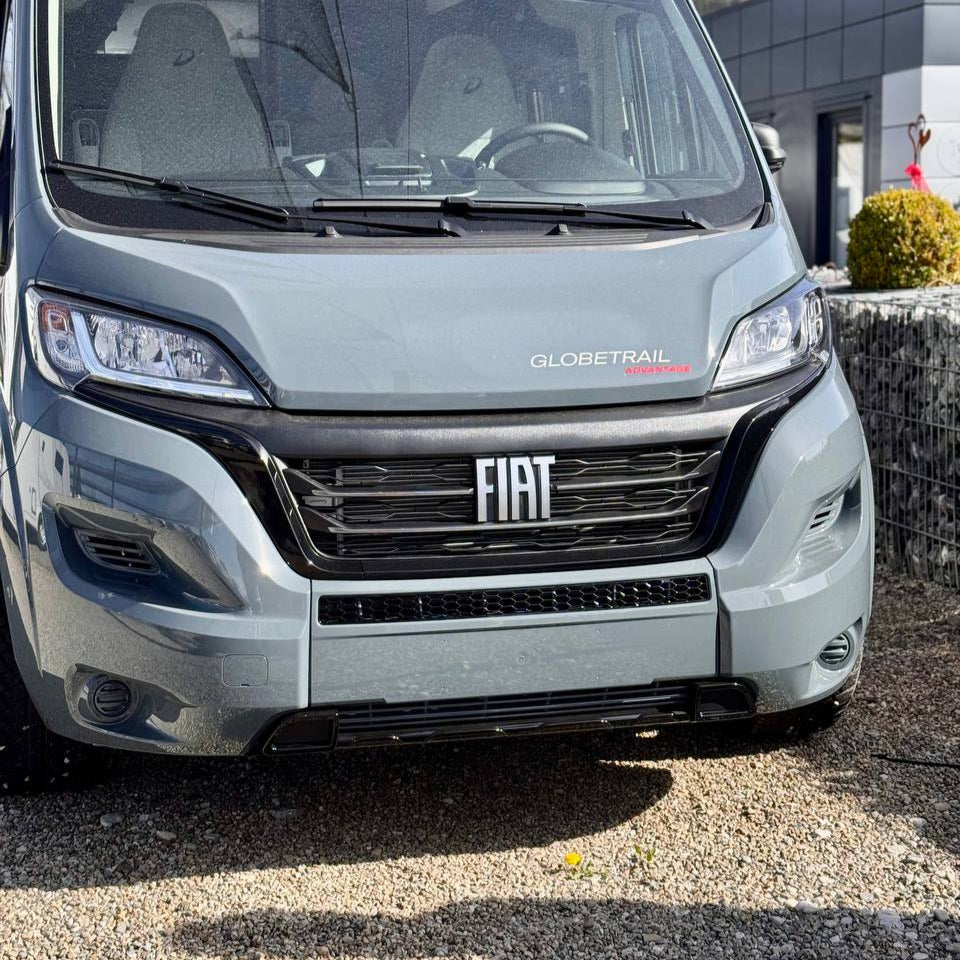For Peugeot Boxer Bumper Honeycomb Grille | Gloss Black Front Styling Upgrade | Non Parking Sensor Version | Van-X