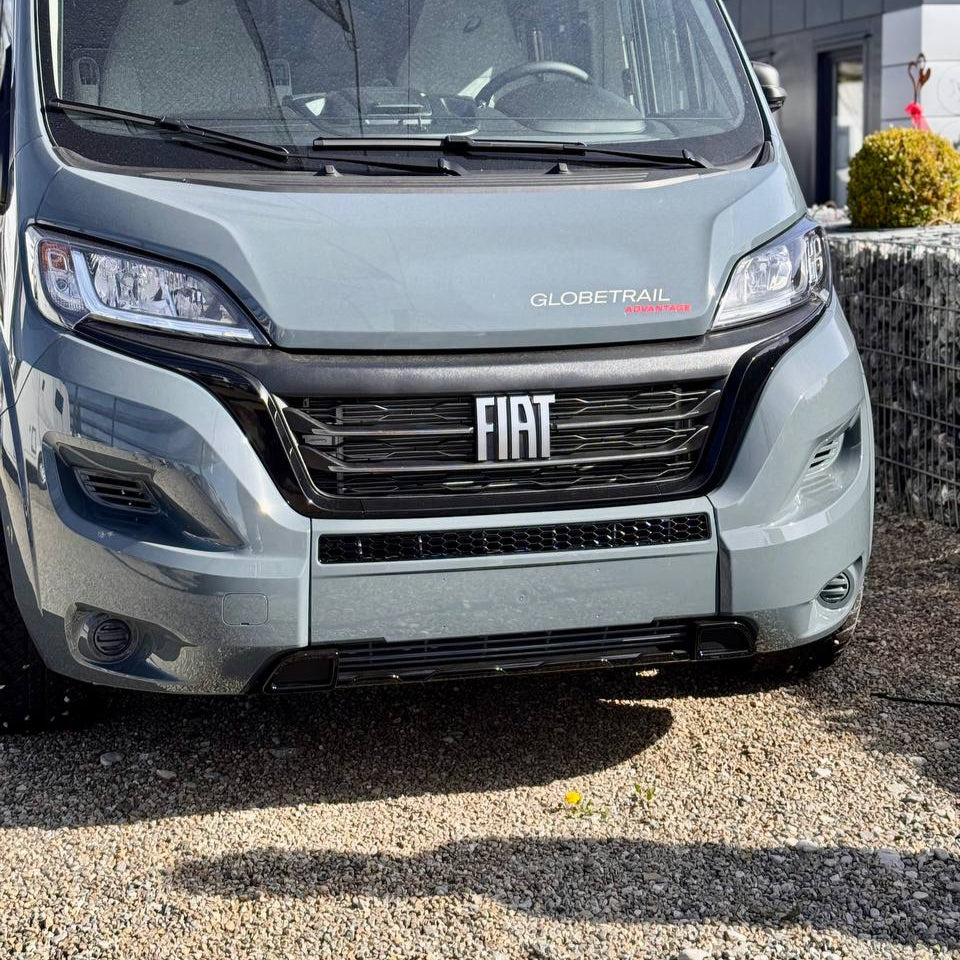 For Citroën Relay Bumper Honeycomb Grille | Gloss Black Front Styling Upgrade | Non Parking Sensor Version | Van-X