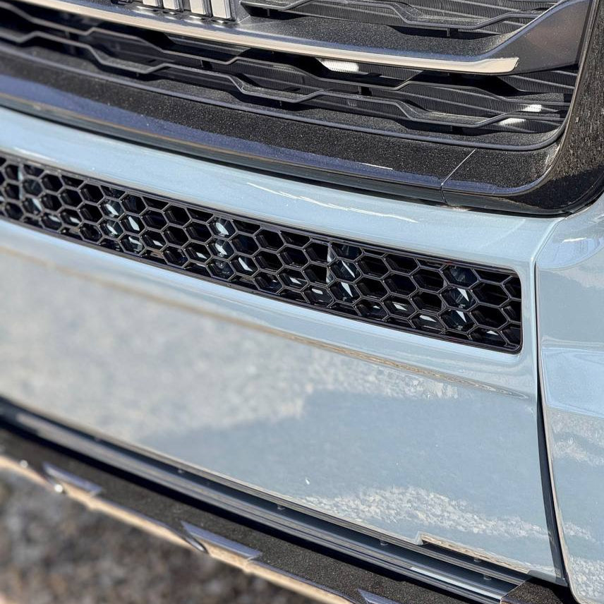 For Fiat Ducato Bumper Honeycomb Grille | Gloss Black Front Styling Upgrade | Non Parking Sensor Version | Van-X