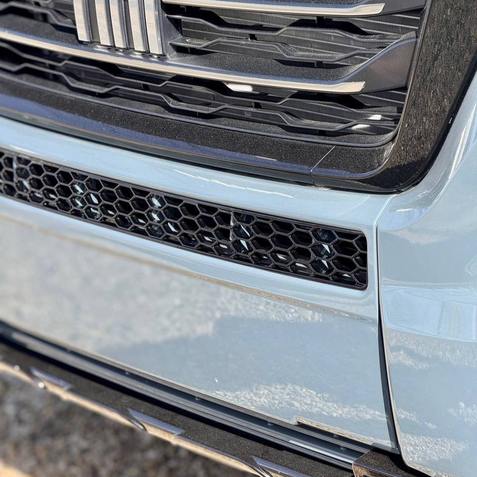 For Citroën Relay Bumper Honeycomb Grille | Gloss Black Front Styling Upgrade | Non Parking Sensor Version | Van-X