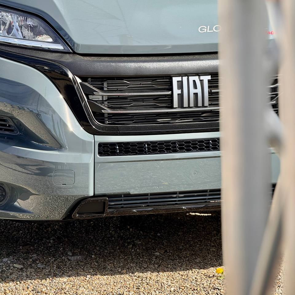 For Vauxhall Movano Bumper Honeycomb Grille | Gloss Black Front Styling Upgrade | Non Parking Sensor Version | Van-X