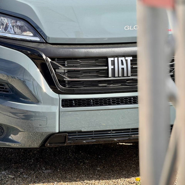 For Citroën Relay Bumper Honeycomb Grille | Gloss Black Front Styling Upgrade | Non Parking Sensor Version | Van-X