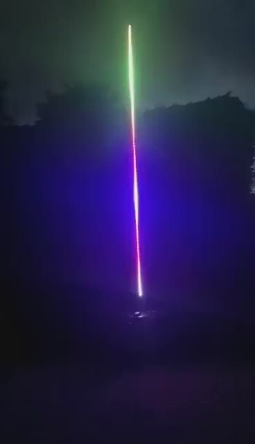 USB366 Dream chasing 5m flag pole lights