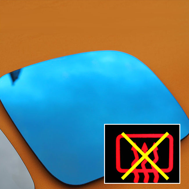 For VW T4 LED Wing Mirror Lens Non-Heated Anti-Glare Upgrade – Clear View Mirror Glass Replacement - Van-X