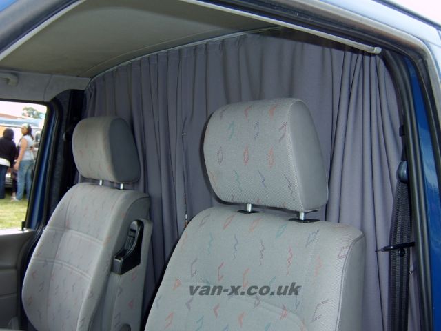For Peugeot Boxer Cab Divider Curtain Kit with Rail Premium Quality - Van-X