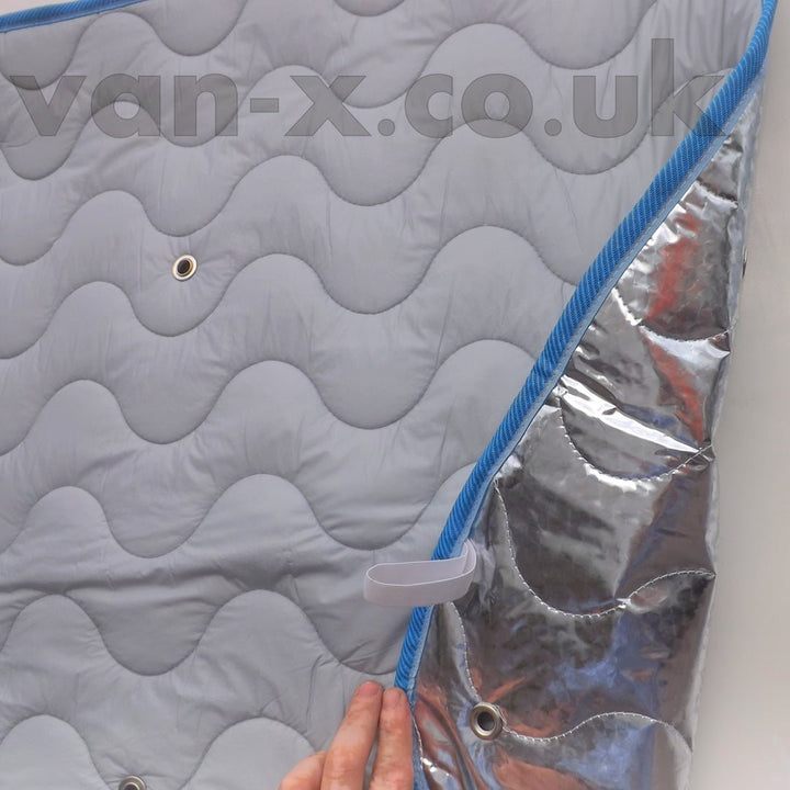 For VW T4 Transporter Thermal Silver Rear Quarter Window Cover – Passenger Side | Van-X
