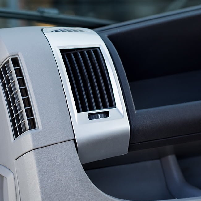 For Peugeot Boxer Dashboard Air Vent Trim in Silver | Van-X