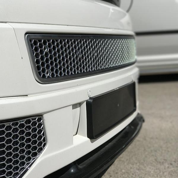 For VW T5.1 Sportline Front Spoiler Number Plate Trim | Van-X