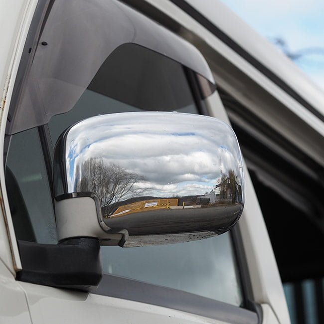 For Mazda Bongo ABS Chrome Mirror Covers – Wing Mirror Caps Exterior Styling Upgrade - Van-X
