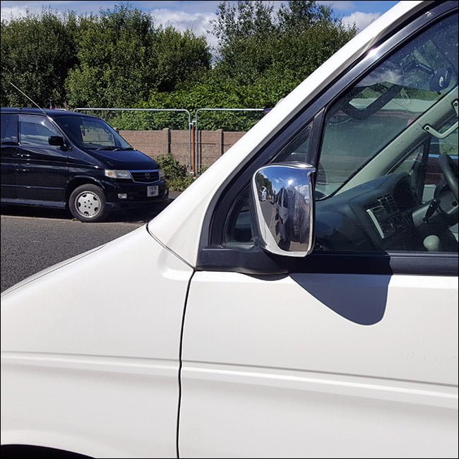 For Mazda Bongo ABS Chrome Mirror Covers – Wing Mirror Caps Exterior Styling Upgrade - Van-X