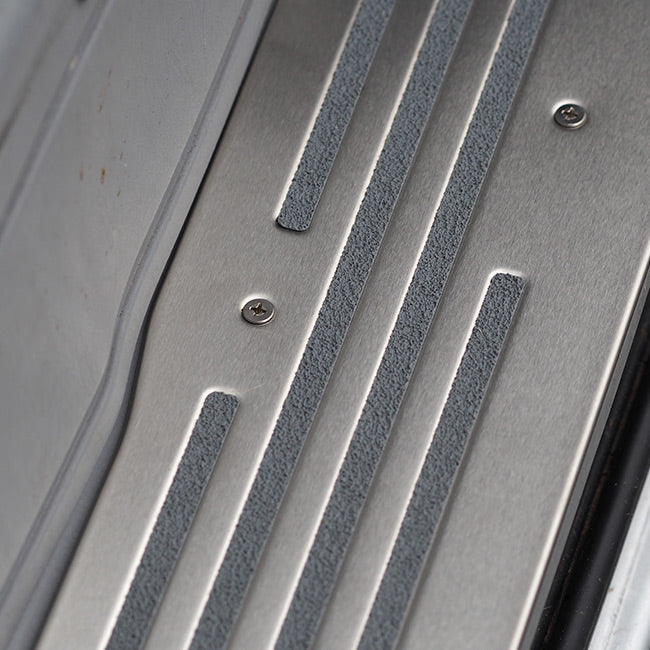 For Ford Freda Stainless Steel Step Protectors – 3 Piece Door Sill Protector Set | Van-X