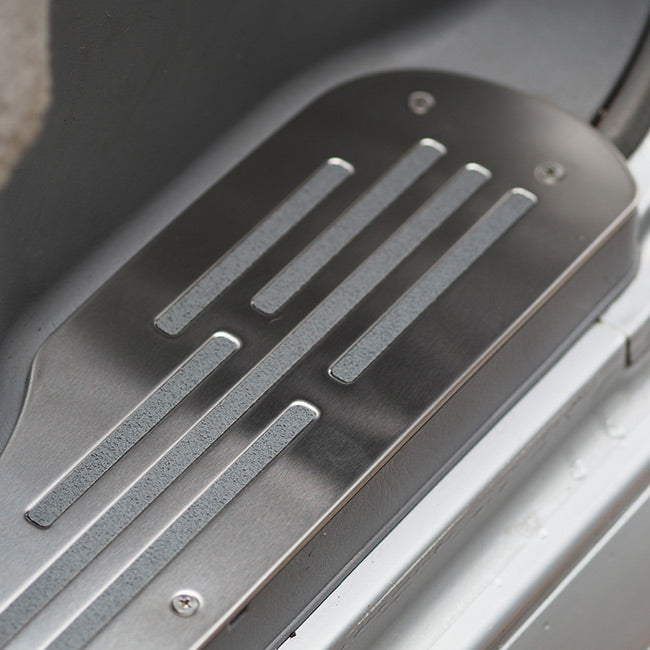 For Ford Freda Stainless Steel Step Protectors – 3 Piece Door Sill Protector Set | Van-X