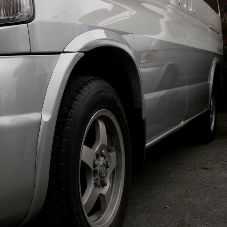 For Mazda Bongo Wheel Arch Trims – ABS Plastic Rust & Damage Protection | Van-X
