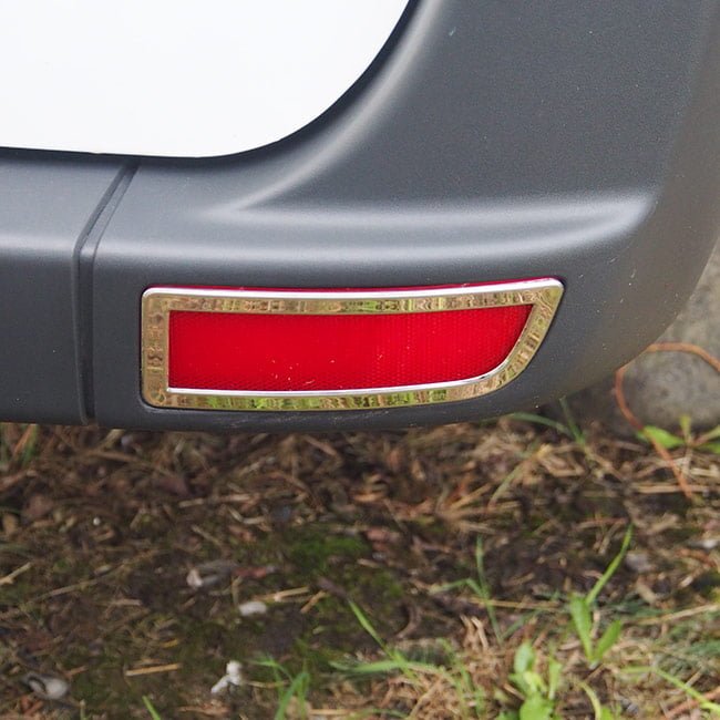 For Mercedes Sprinter Rear Bumper Reflector Trims– Stainless Steel  - Van-X
