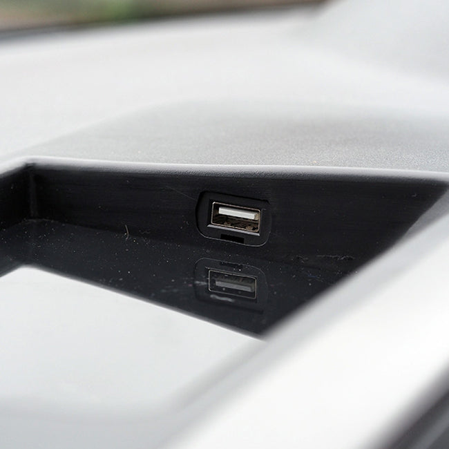For VW T5 Transporter USB Dash Tray | In-Dash Storage & USB Charger Upgrade – Van-X
