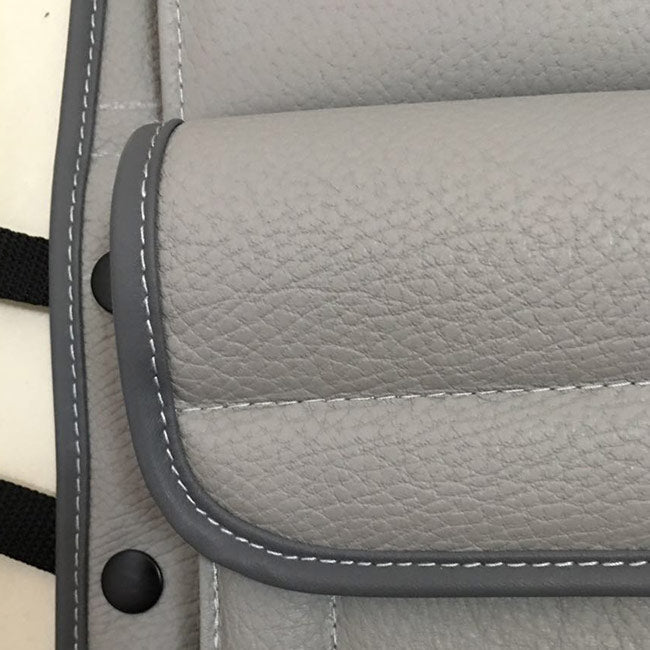 ForVW T5 & T5.1 Transporter Captain Seat Back Storage Organiser Leatherette 2 Piece Bundle - Van-X