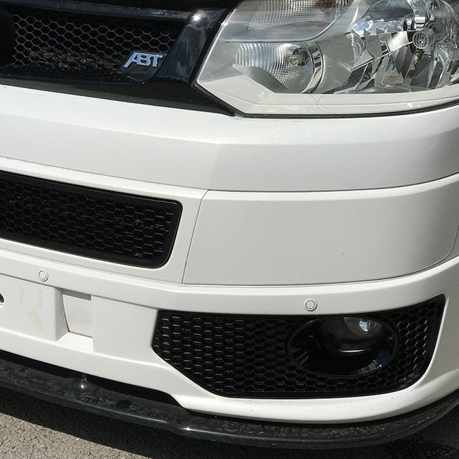 For VW T5.1 Transporter Van Front Styling Matte Package (3pcs) Painted and Ready to Fit