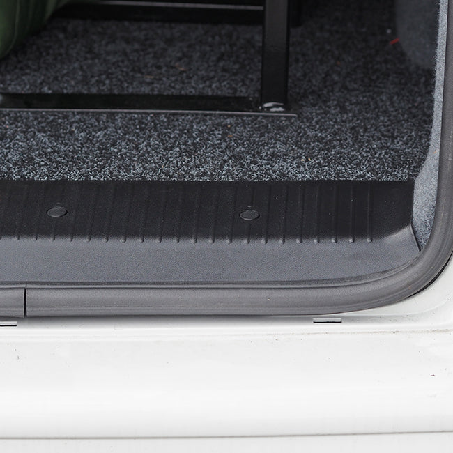 For VW T6 Transporter V2 Rear Barndoor Threshold Cover Plastic Full Length | Van-X